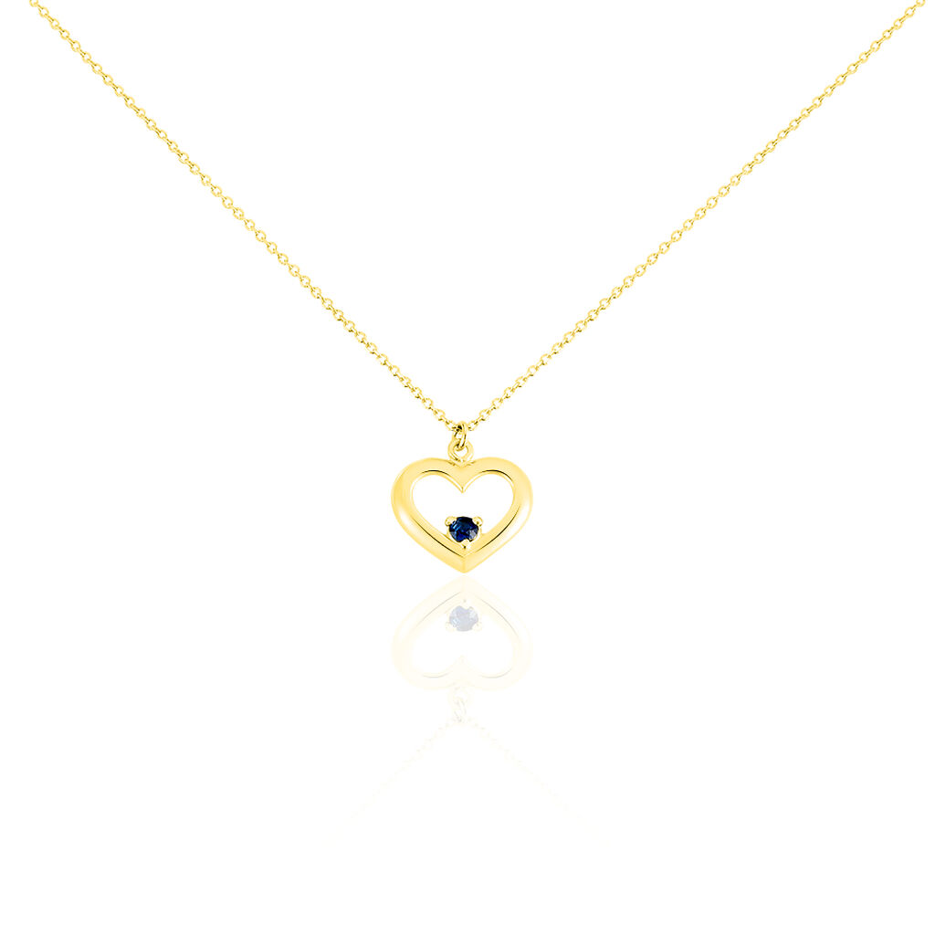 Collier Martella Or Jaune Saphir