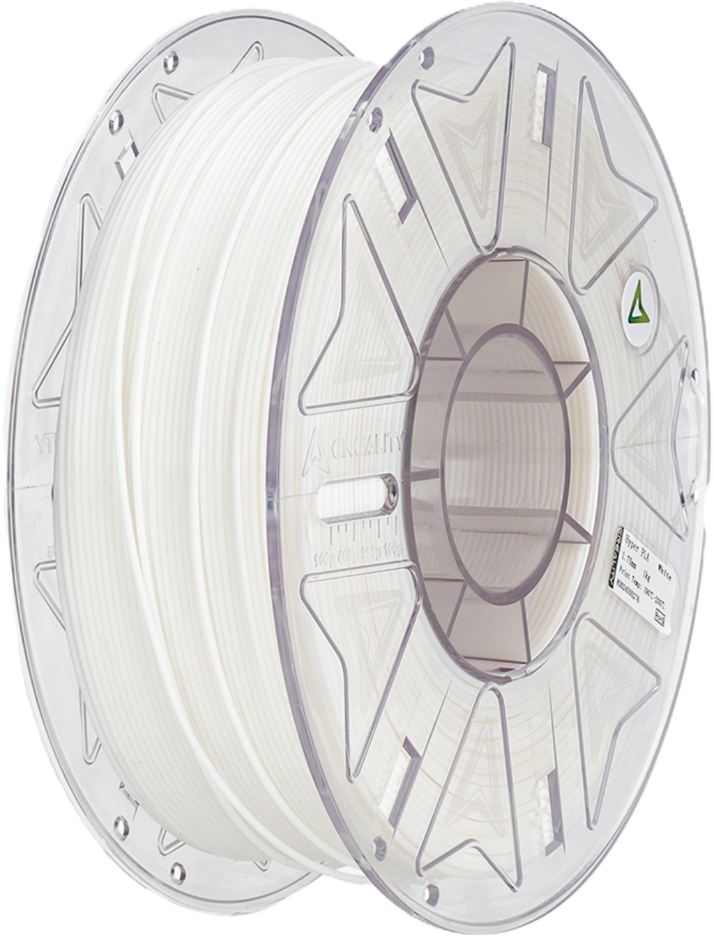 Creality  Hyper PLA RFID White, 1,75 mm / 1000 g    Maximale Druckeffizienz mit RFID Erkennung in Weiß