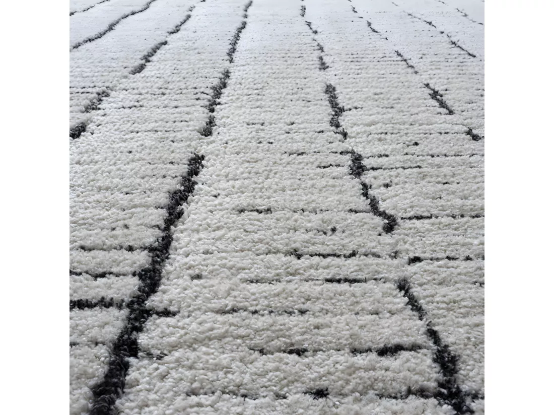 Adélaïde I - Tapis contemporain - Écru - 133x195cm