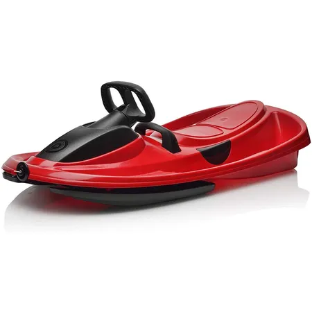 Plastkon Gizmo Riders Stratos Bob / Lenkbob / Schlitten, Rot