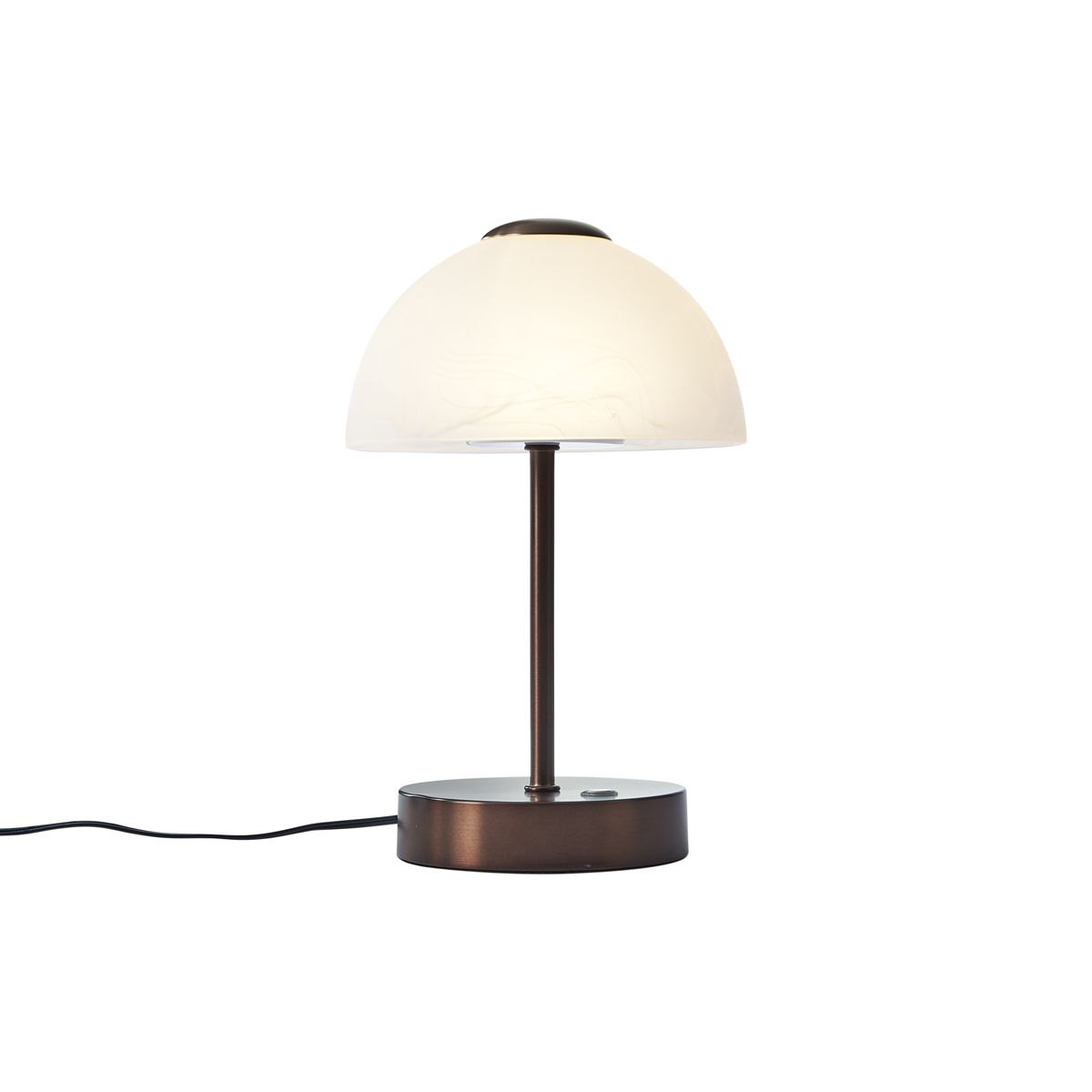 Design tafellamp donkerbrons incl. LED dimbaar - Joya