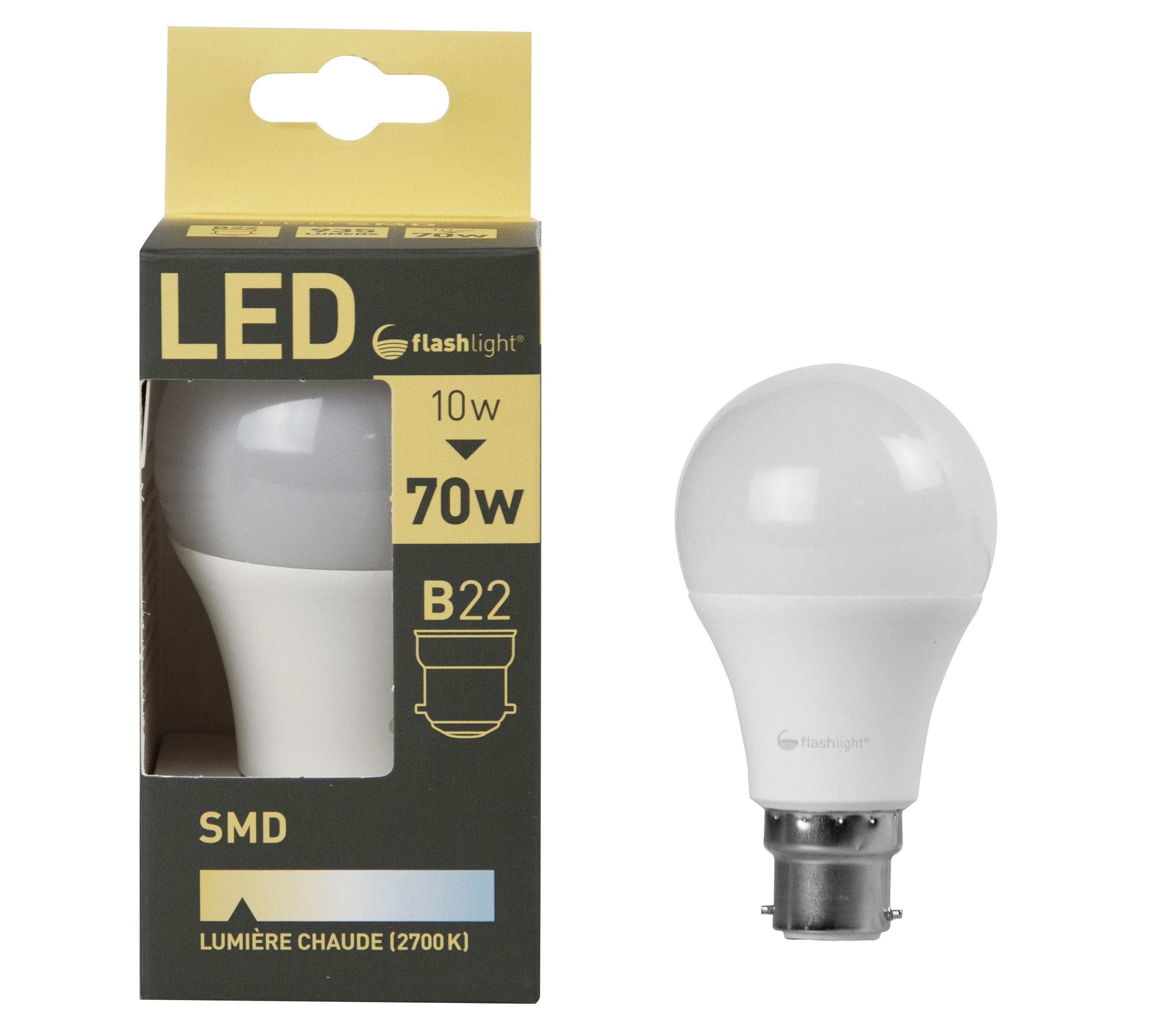 AMPOULE LED A60 B22 10W