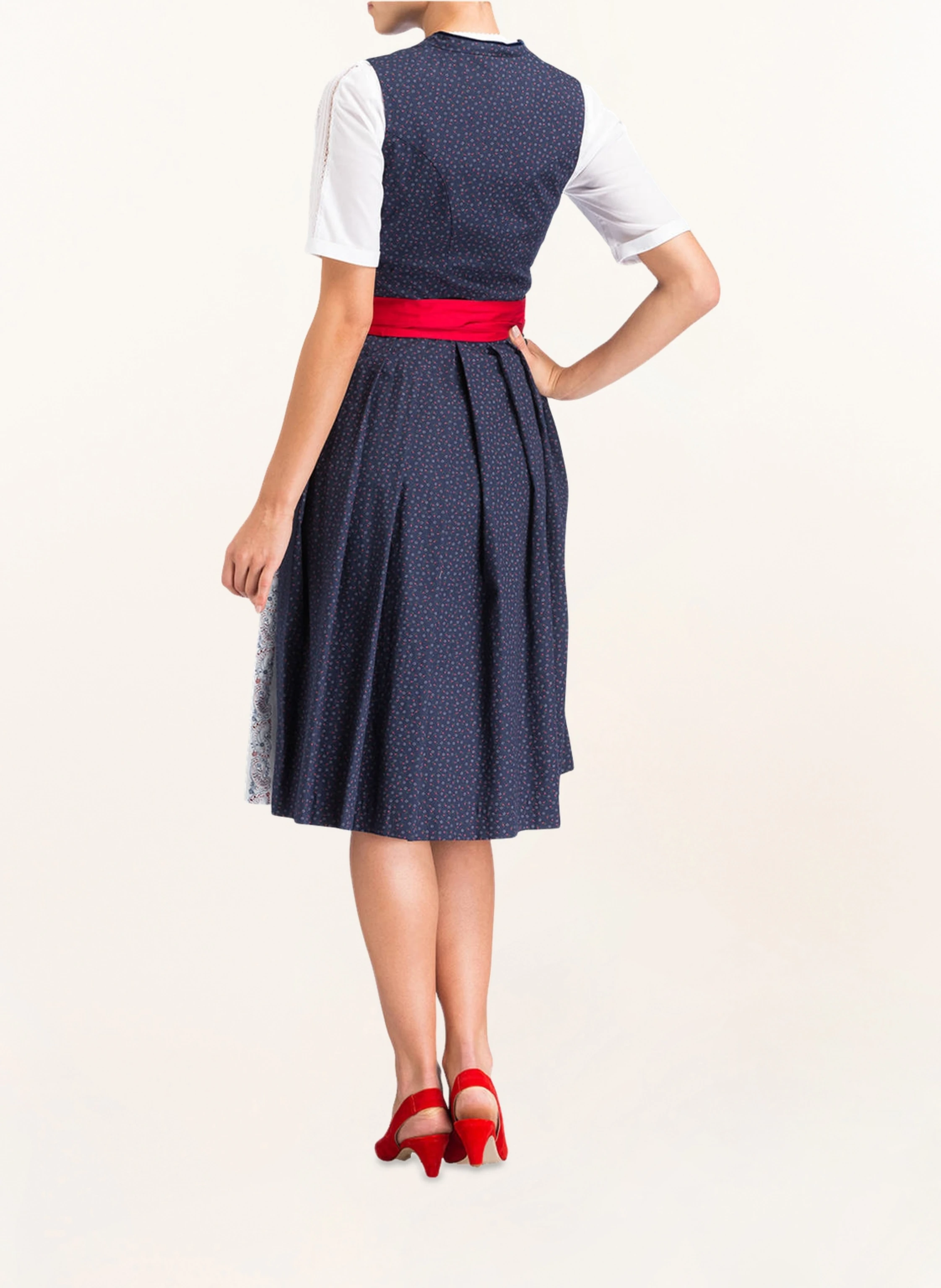 BERWIN & WOLFF Dirndlbluse mit Spitze