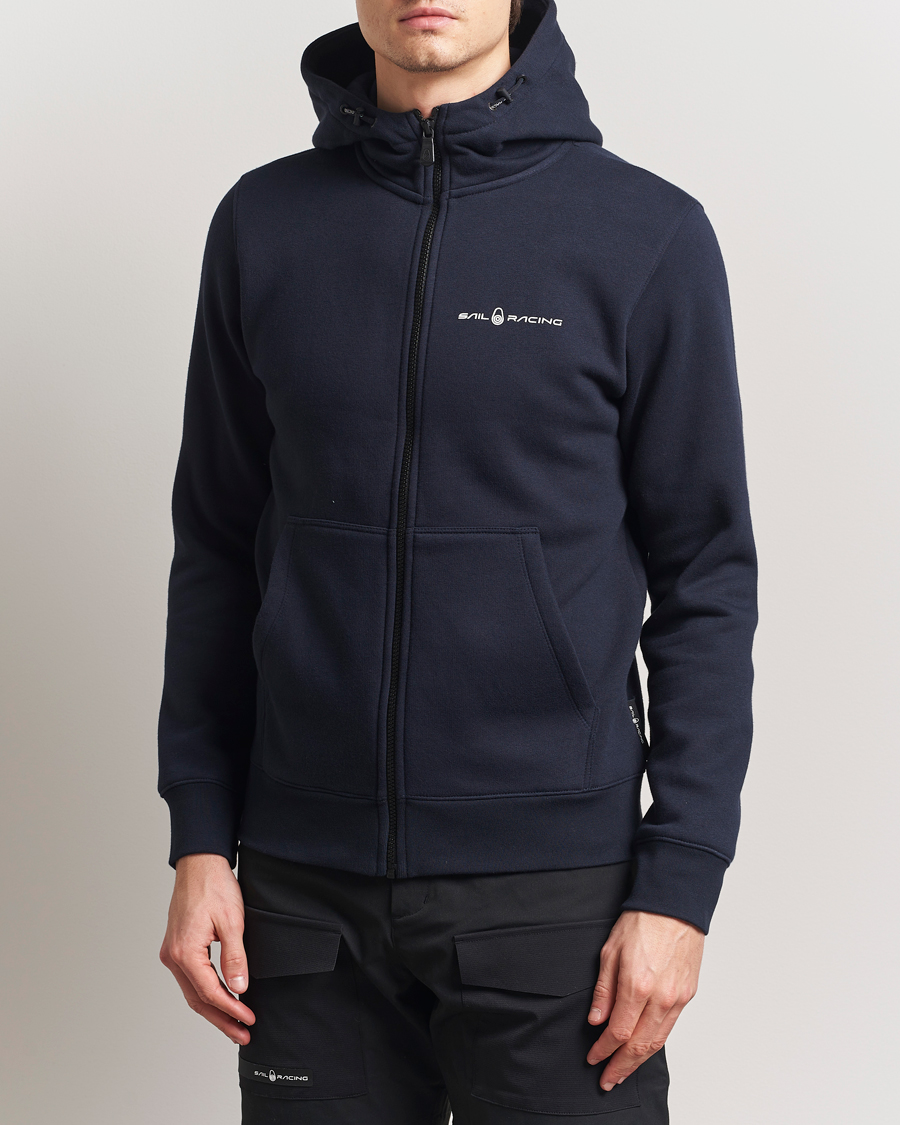 Sail Racing Bowman Full Zip Hoodie Dark Navy