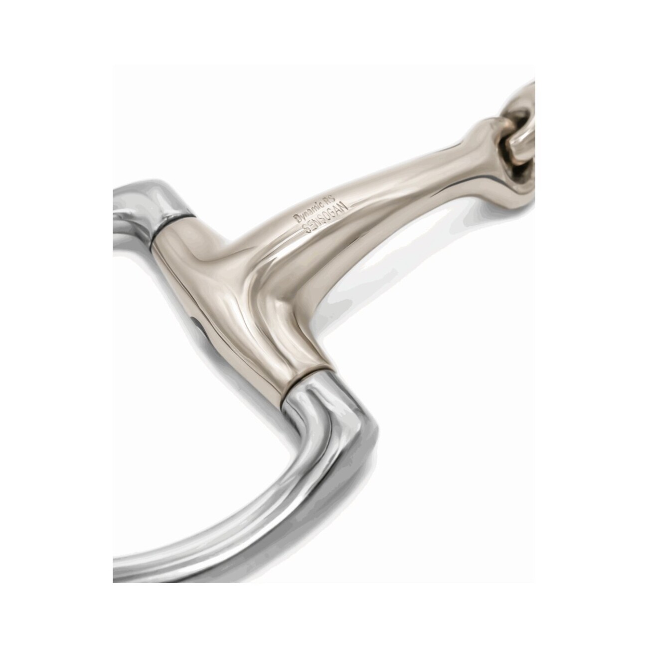 Sprenger Olivenkopfgebiss Dynamic RS Sensogan mit D-förmigem Ring doppelt gebrochen 1,4 cm 11,5 cm
