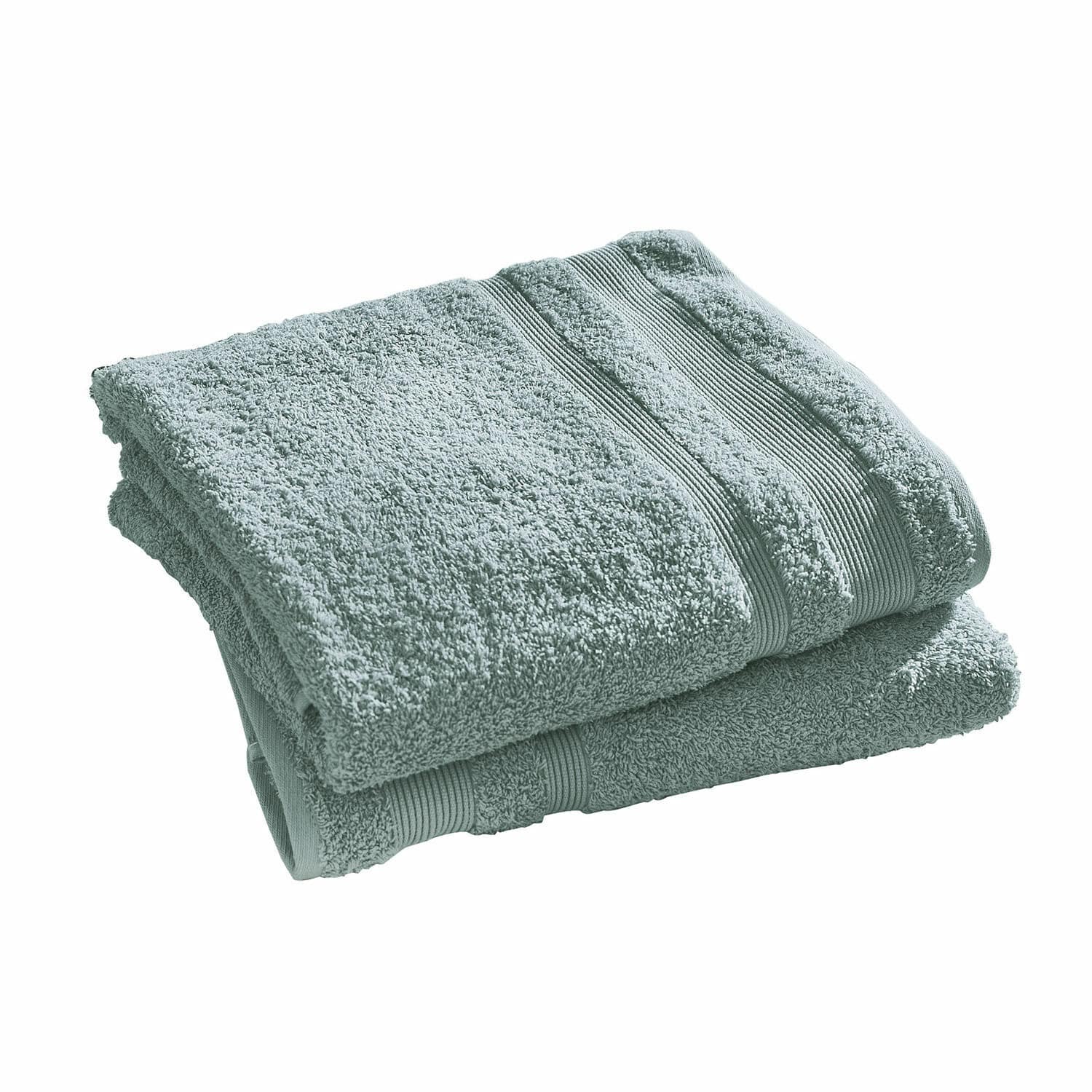 Badetuch 2er Set Bourogne grau/blau