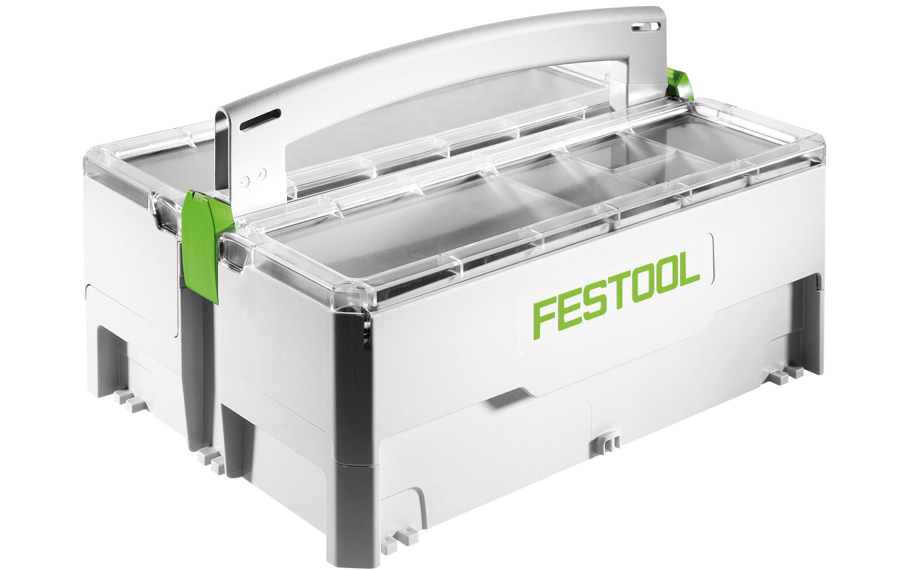 Systemkoffer SYS StorageBox SYS-SB -teiligAufbewahrungskiste mit transparentem Deckel