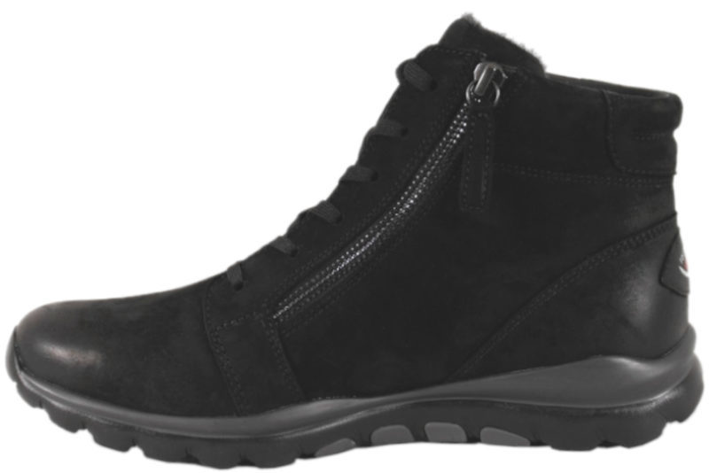 GABOR STØVLE I SORT OLIERET NUBUCK