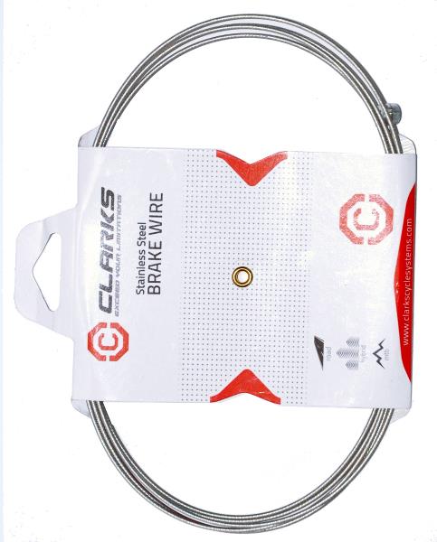 Clarks Rustfristål Bremsewire til MTB/Citybike/Racer