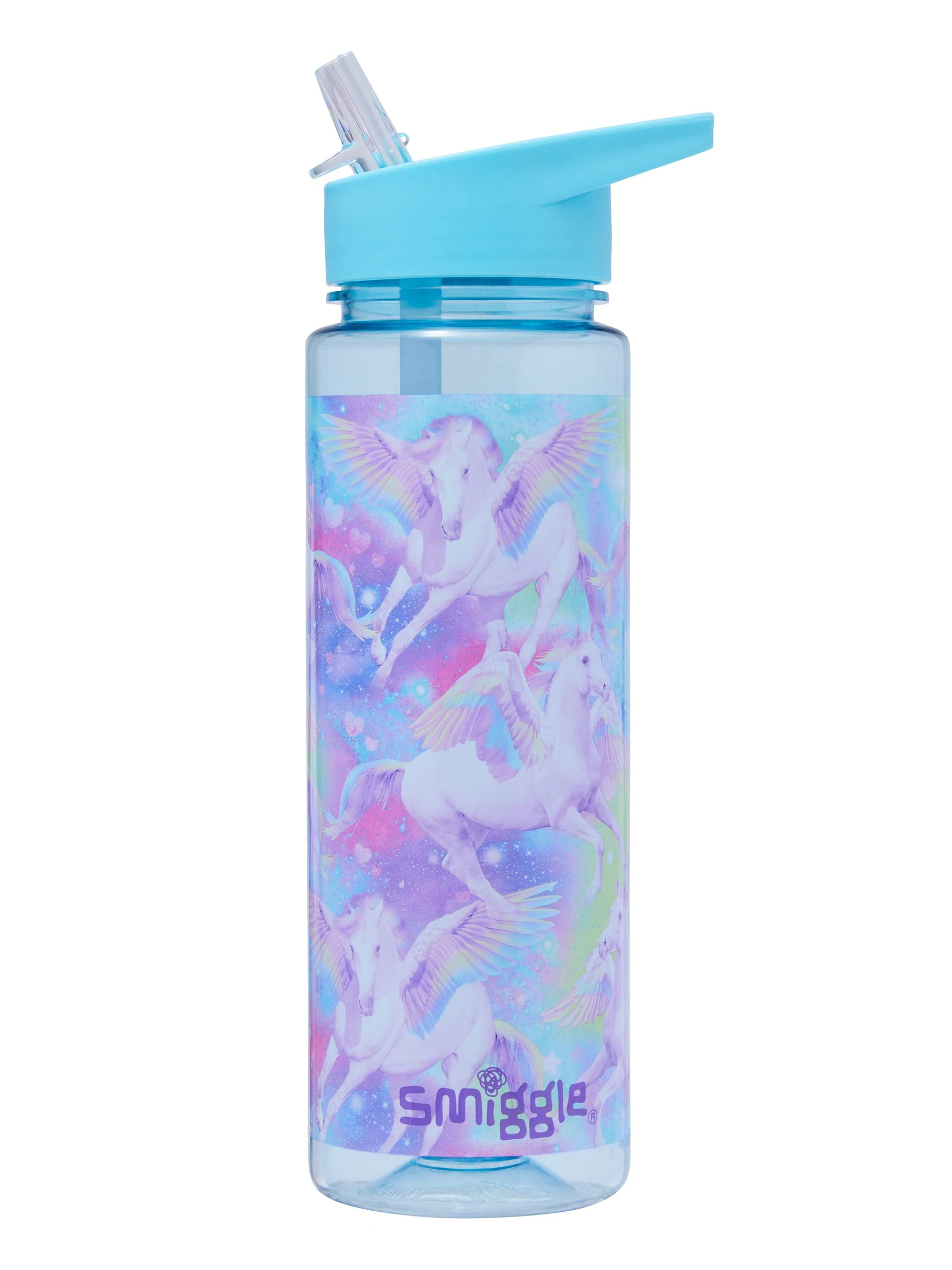 Donkerblauw - Smiggle Freestyle Spout kunststof drinkfles 650ml