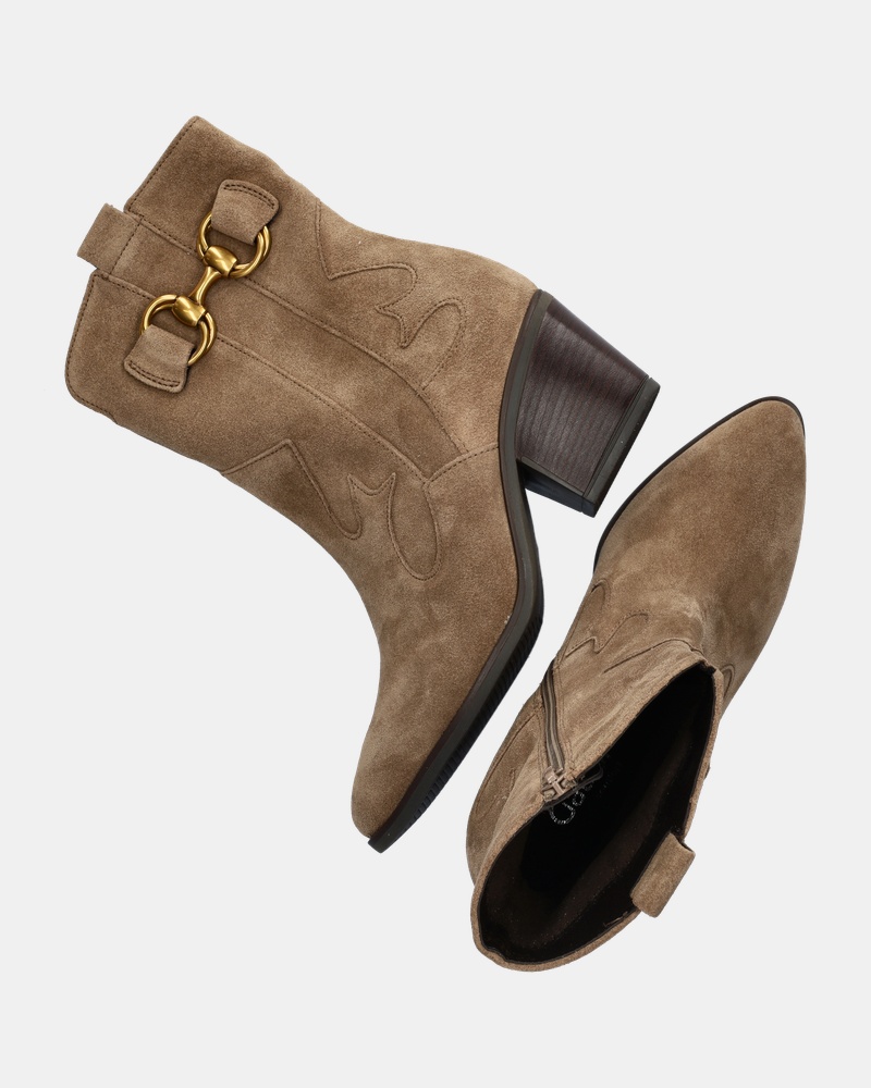 Gabor Rits- & gesloten boots  - taupe