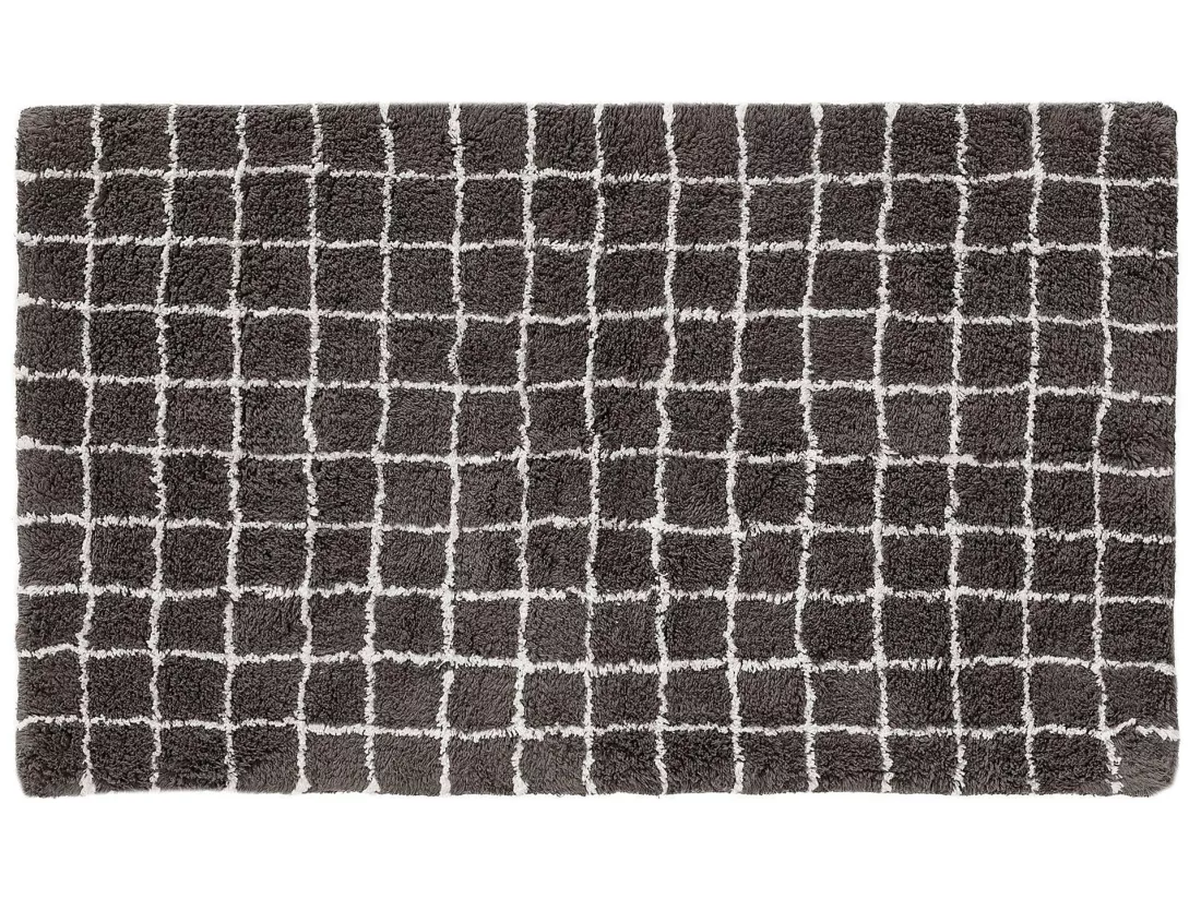 Tapis de Bain Wavu Gris 70x120 cm