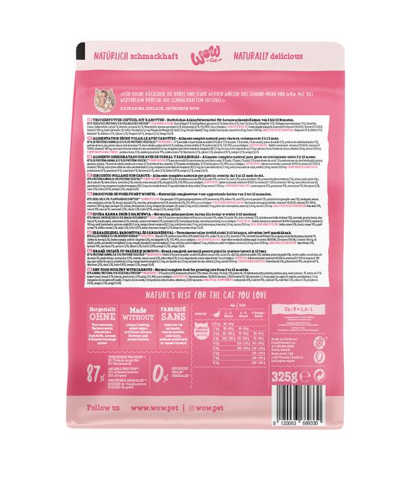 WOW® Cat Trockenfutter für Katzen, Junior,