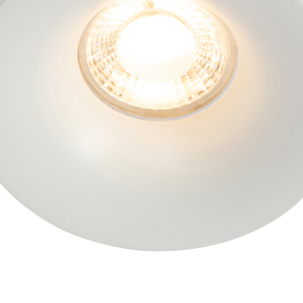 Moderne inbouwspot, wit - Gijs