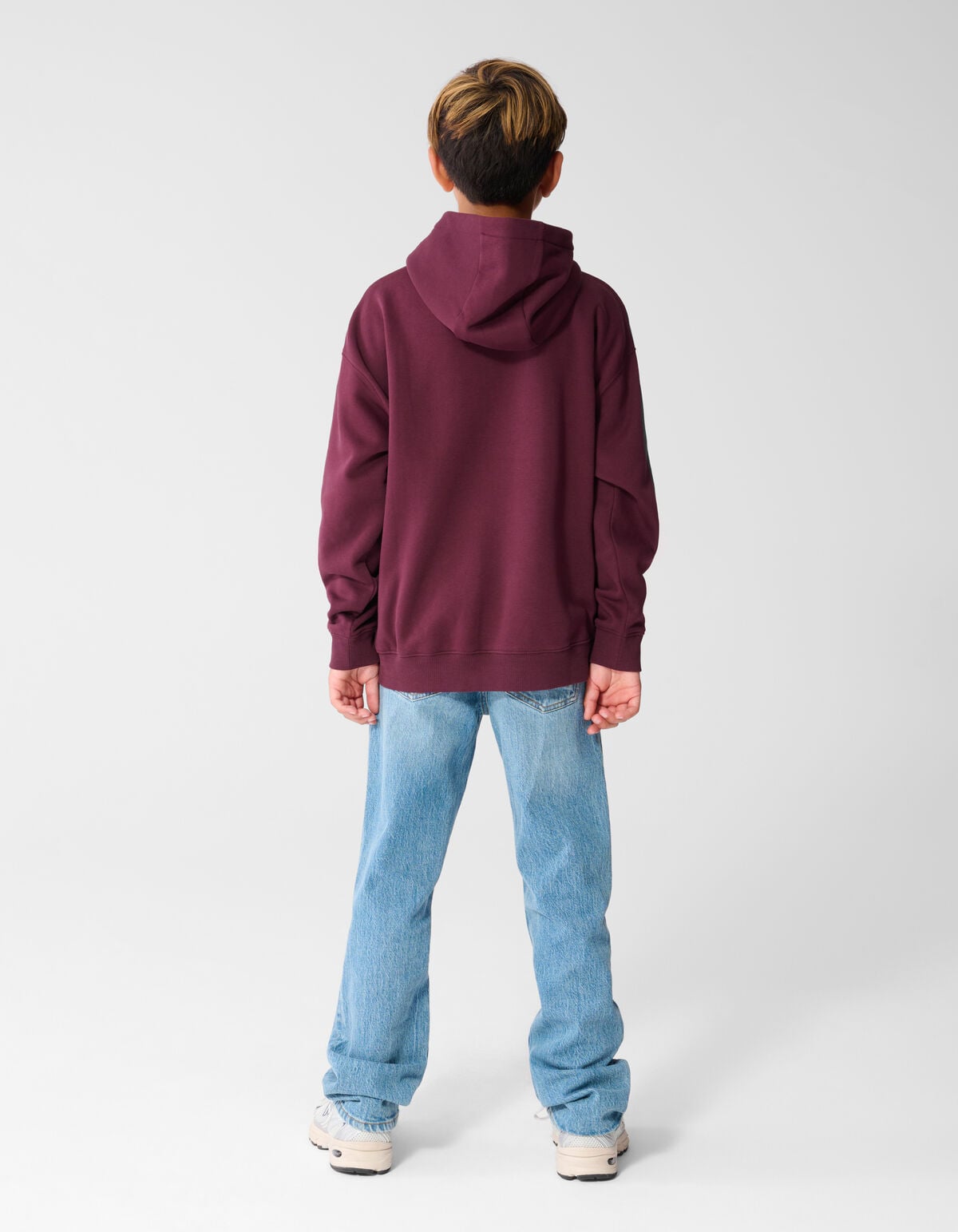 Chill Hoodie Donkerrood