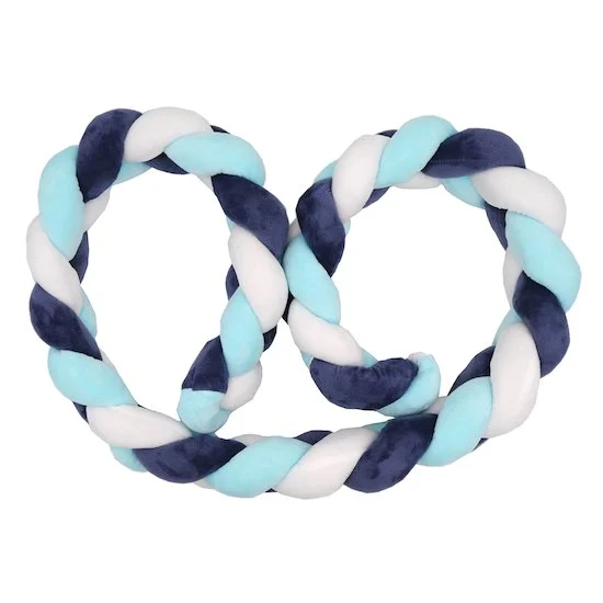 Coussin tresse   Bleu        200 cm   de               Babycalin
