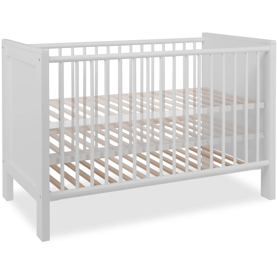 Finori Babybett Lotti 70x140 cm weiß Weiß