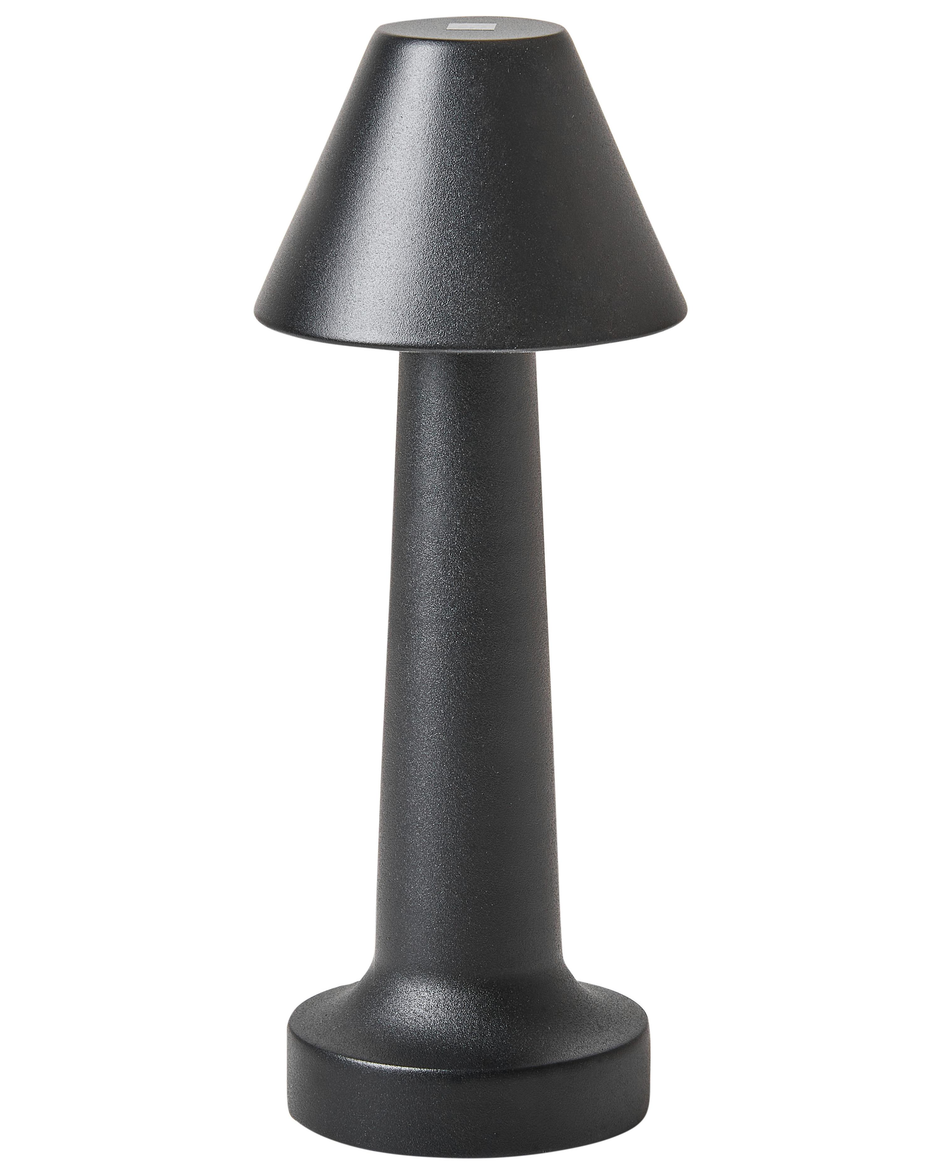 Set van 2 draadloze LED tafellampen JOANES met dimmer Metaal Zwart