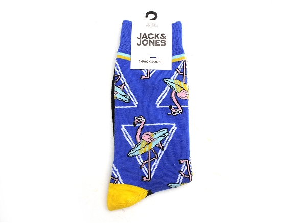 Jack and jones famille accessoires jackrelax flamingo sock multicolore