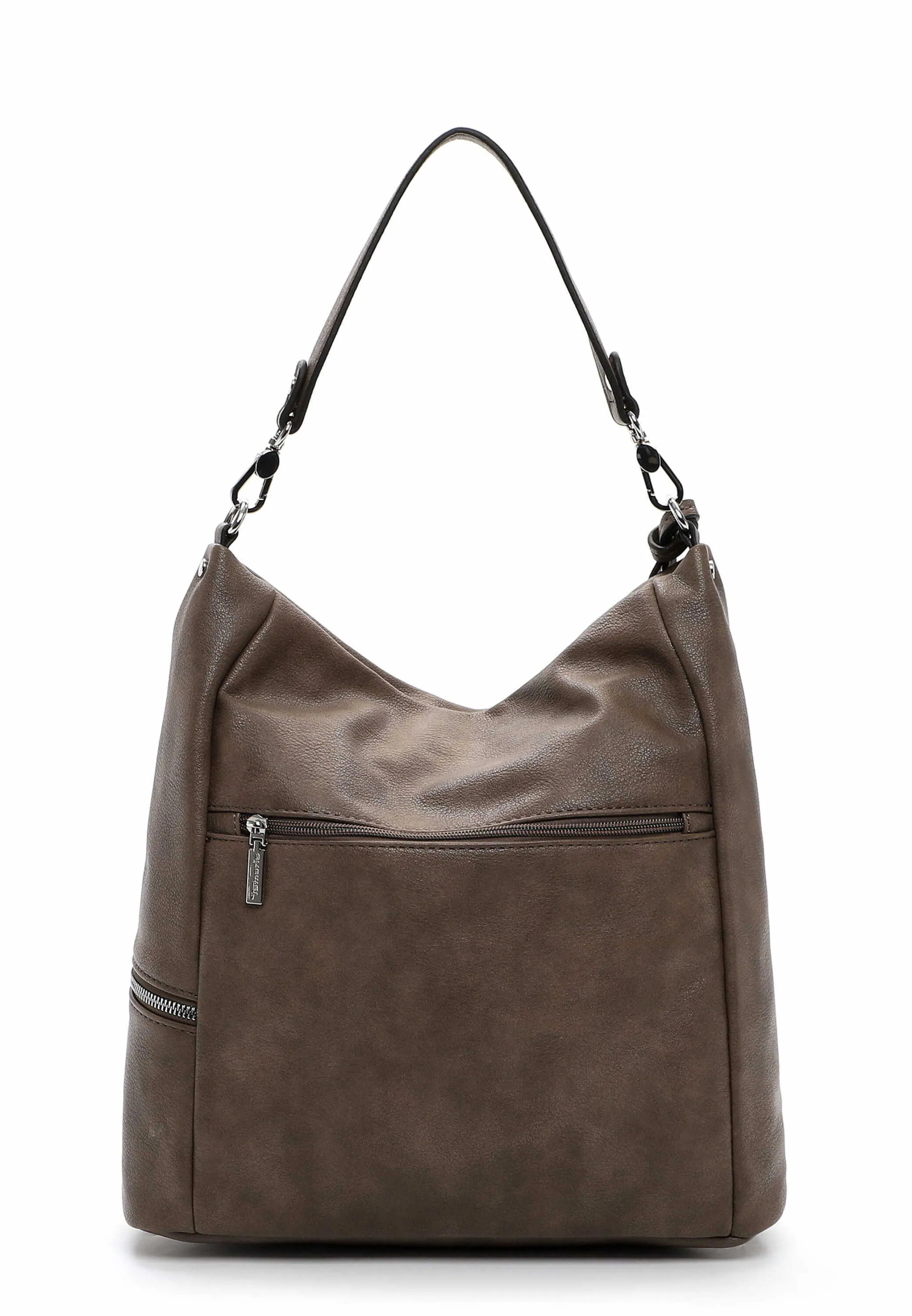 TAMARIS Beuteltasche Taupe Lederimitat