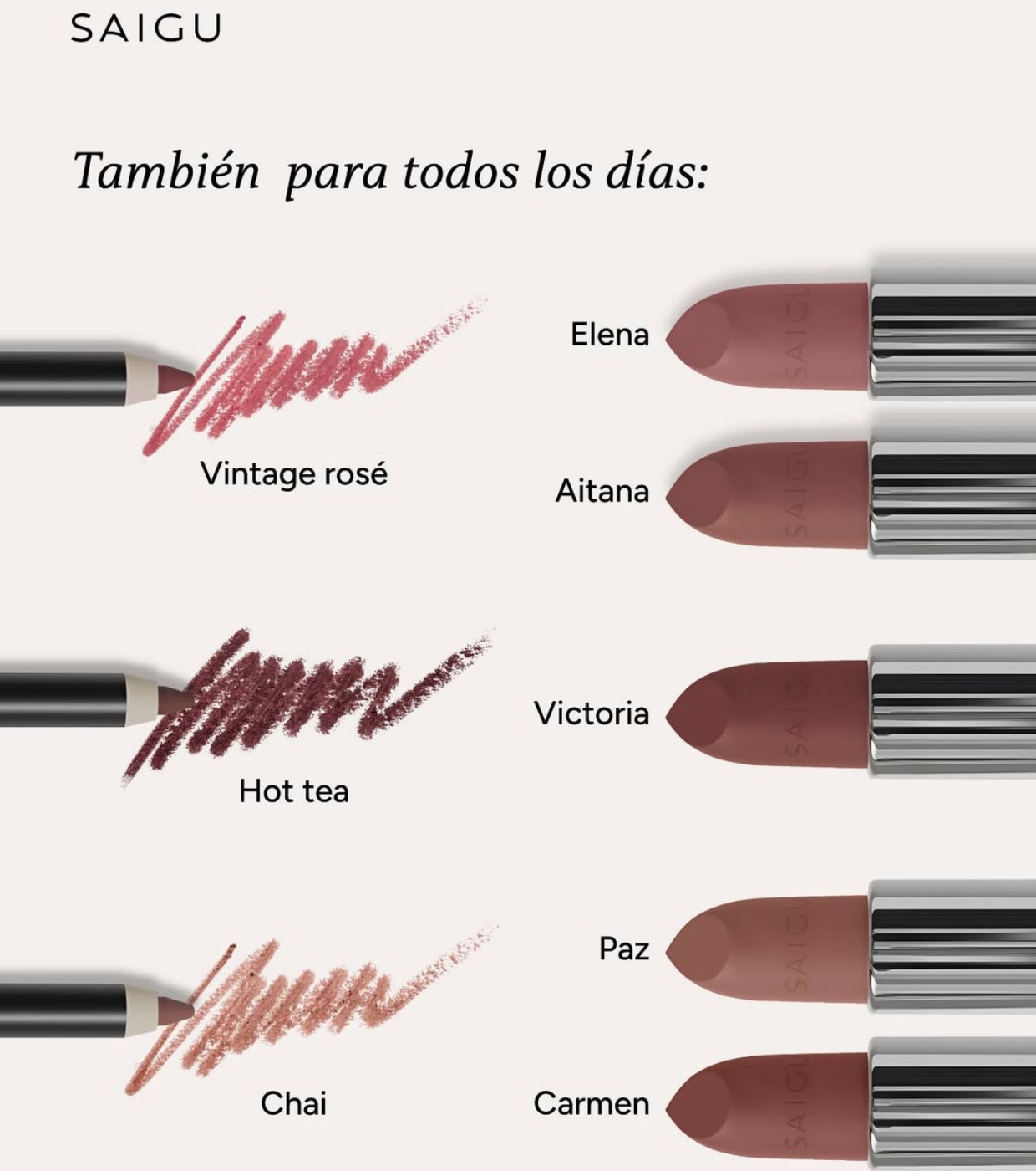 Saigu Cosmetics - Batom Velvet - Candela