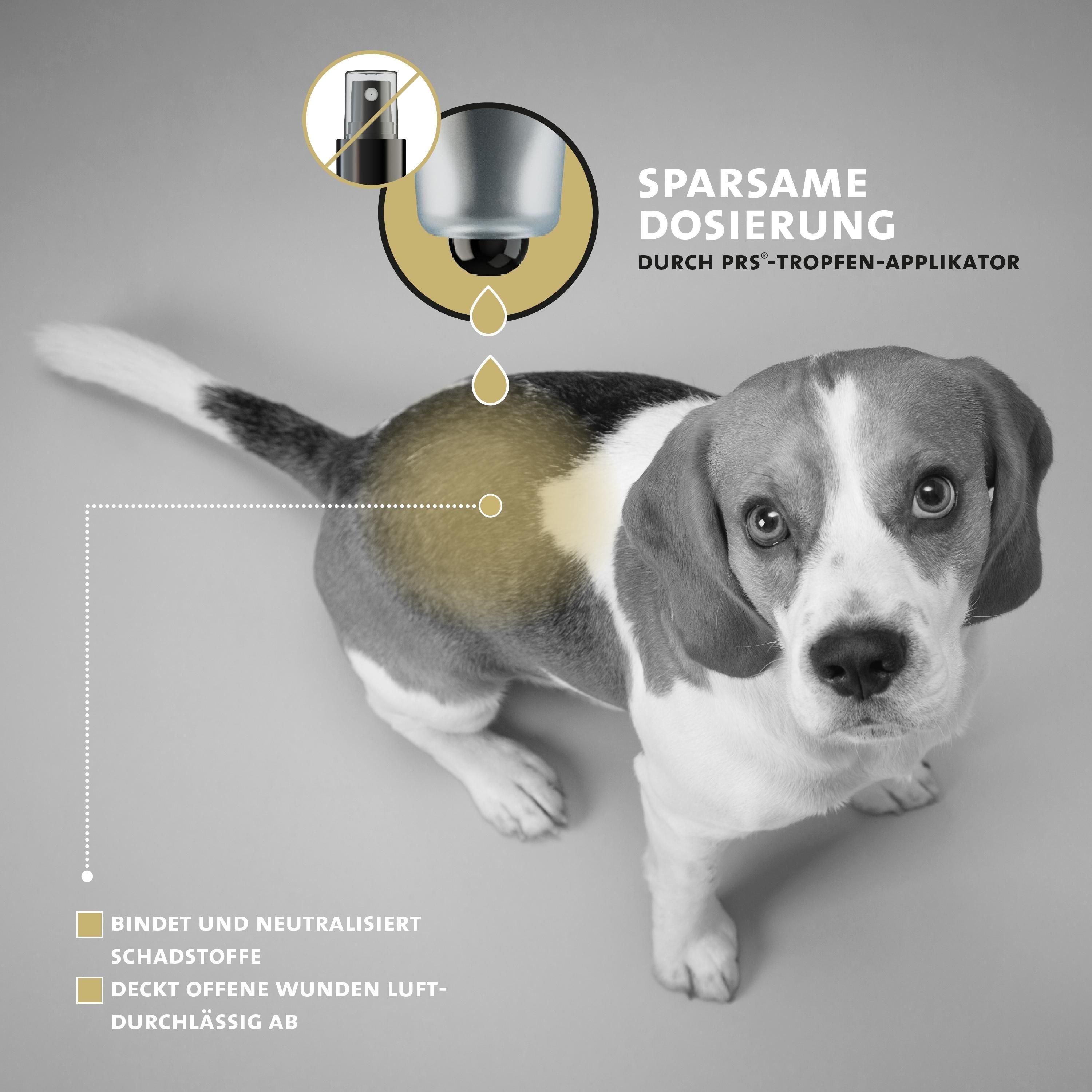 Peticare Spezial Wund-Puder für Hunde, Katzen, bei Wunden aller Art