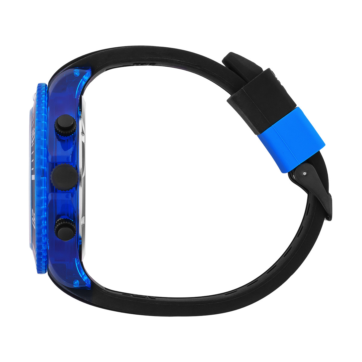 Montre Ice Watch Chrono Homme silicone noir