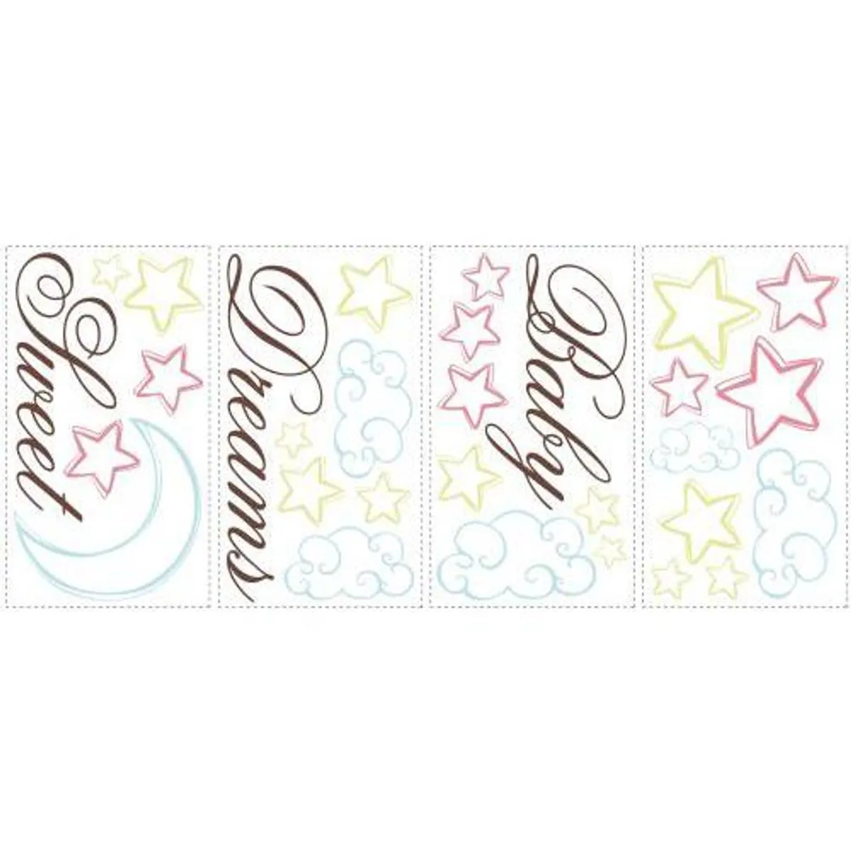 TheDecoFactory Sweet Dreams Baby - Stickers