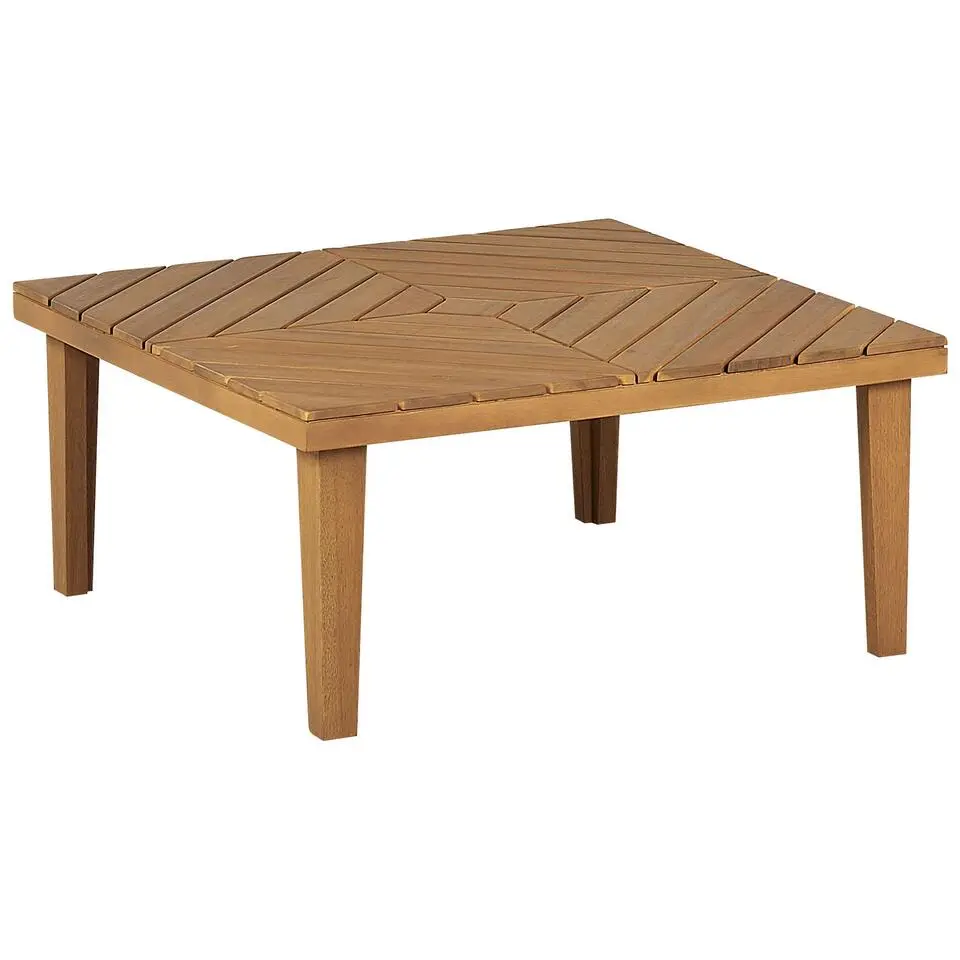 BARATTI - Tuintafel - Lichte houtkleur - 70 x 70 cm - Acaciahout