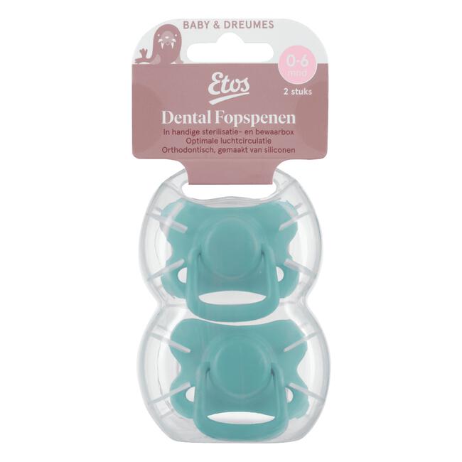 Etos Fopspenen In Steriliseerdoosje 0-6 Maanden Assorti