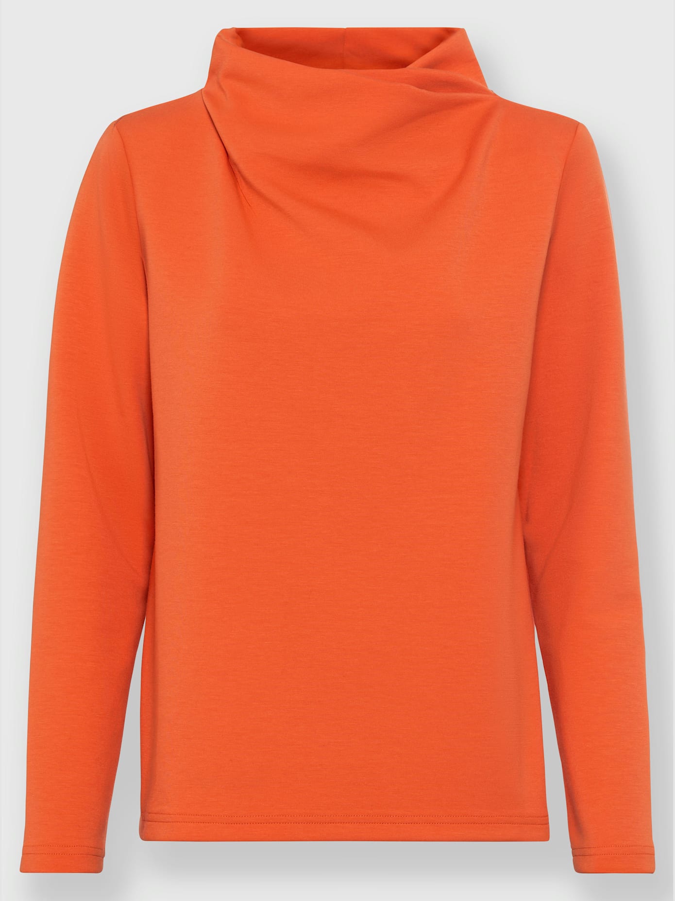 Sweat-shirt encolure raffinée