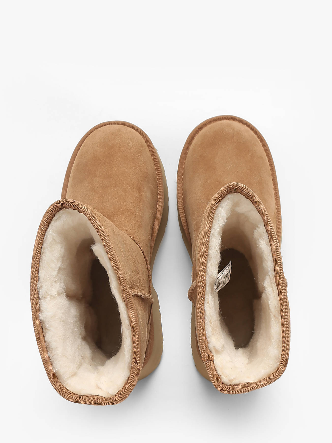 Bottes  talon Classic Short New height en cuir UGG