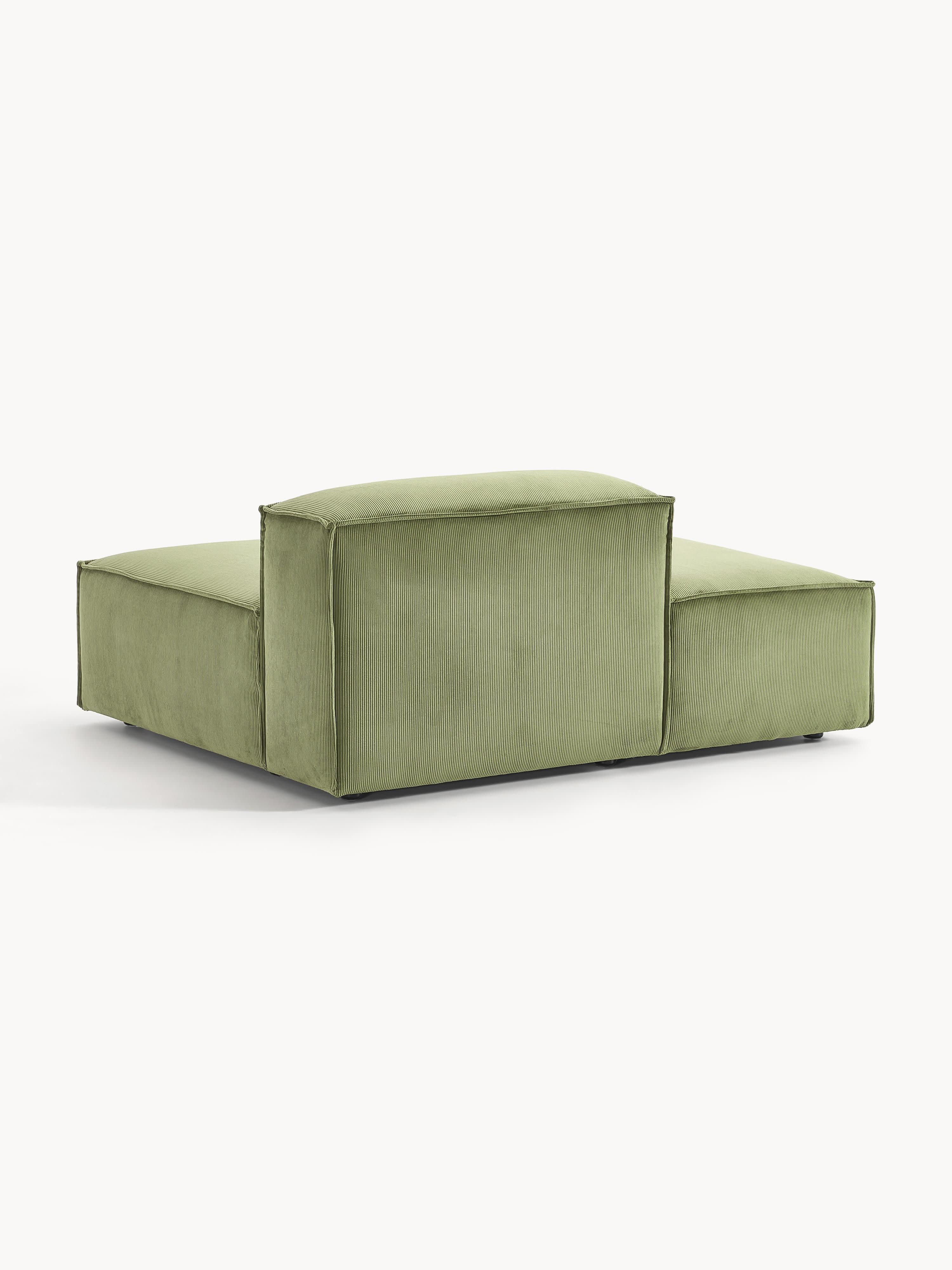 Chaise longue module Lennon van corduroy