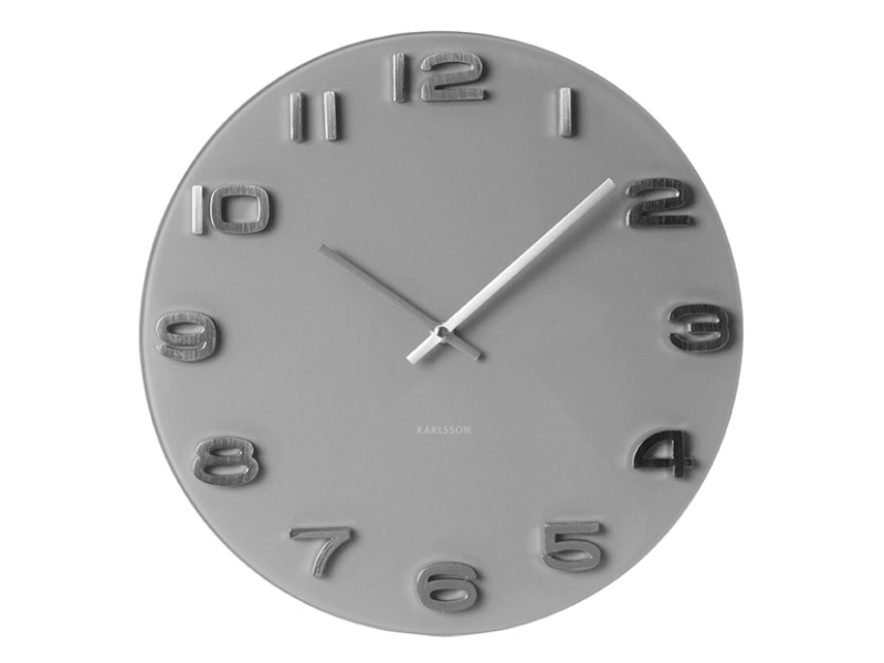 Wall Clock Vintage Round KA4401 Black