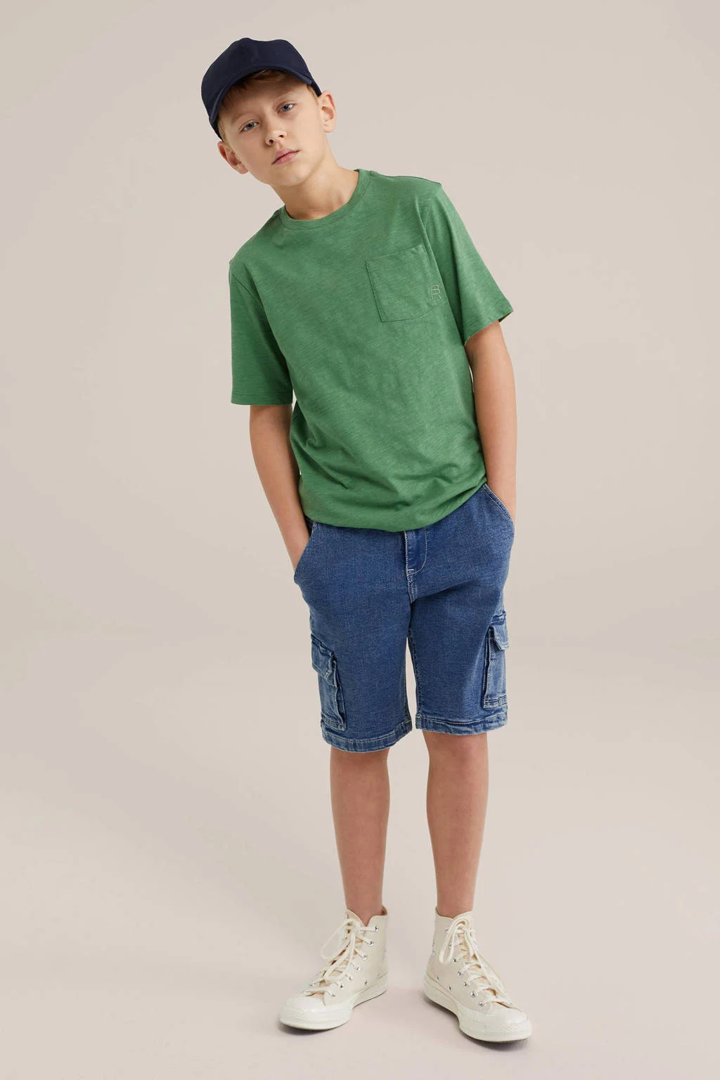 WE Fashion T-shirt groen