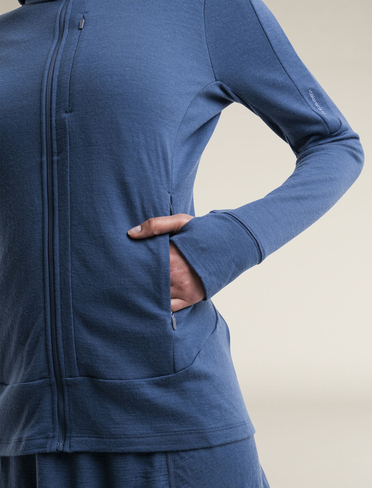 Merino 260 Quantum IV LS Zip Hoodie Dame Dawn