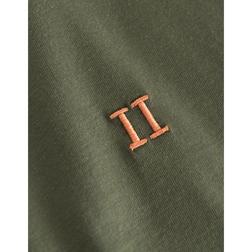 Les Deux Nørregaard T-shirt, Olive Night/Orange, XL