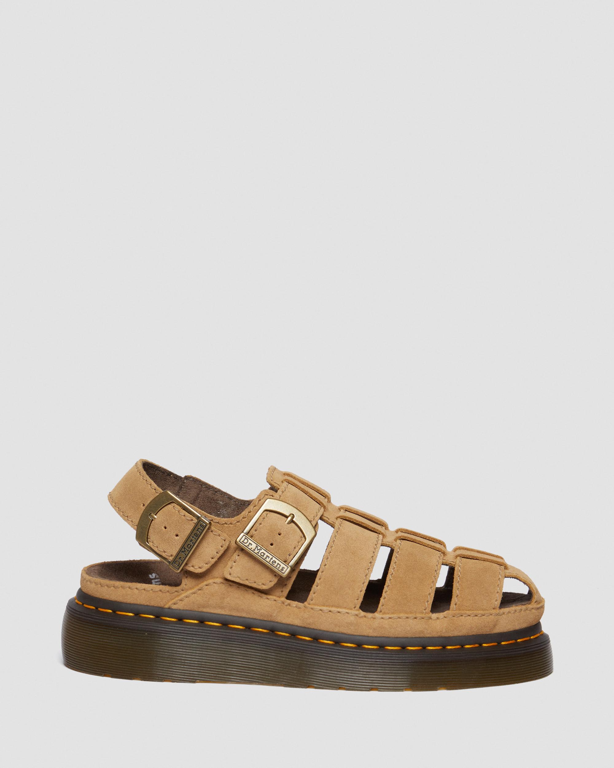 Wrenlie Bronx Wildleder Fisherman Sandalen