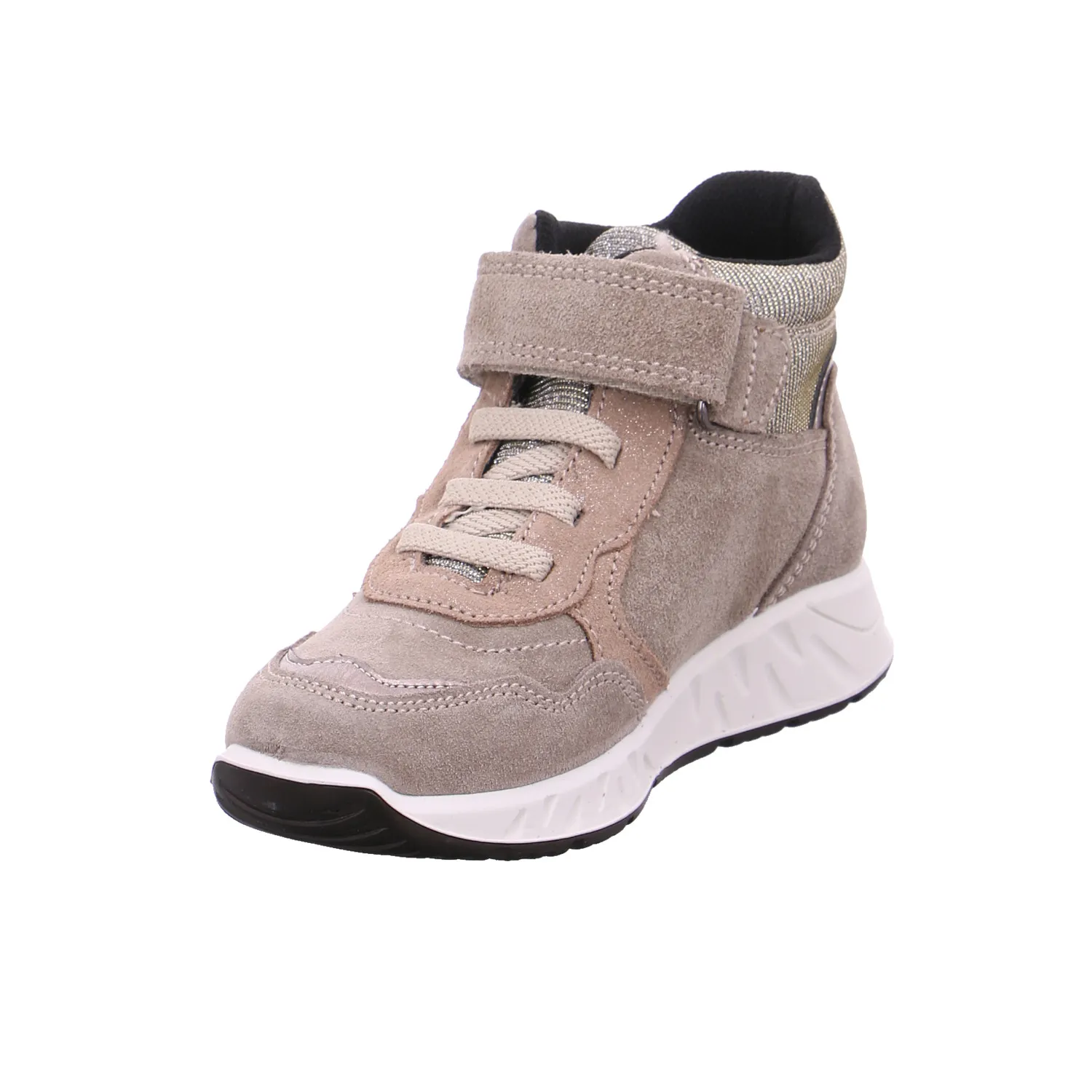 LURCHI Jugend-Boot Taupe Leder  Sneaker high