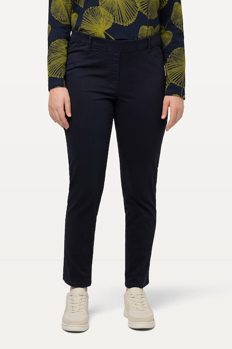 Jeggings, Elastikbund, schmales Bein, Biobaumwolle