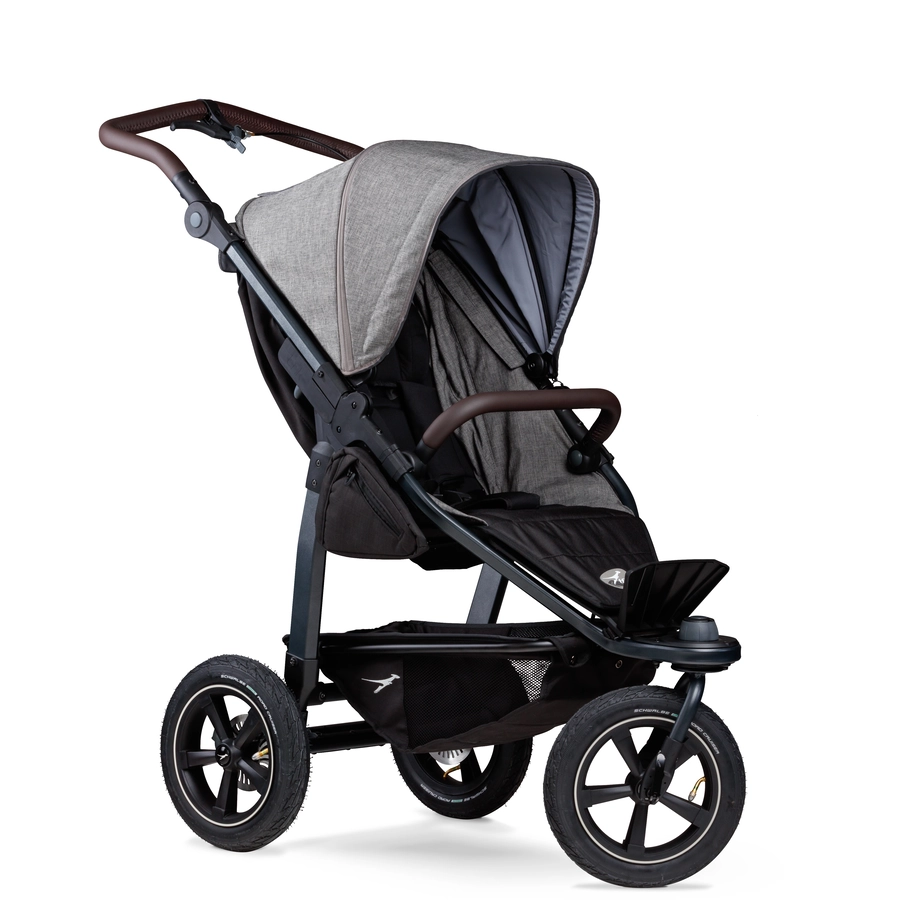tfk Sportkinderwagen Mono 2  mit Luftrad Set premium grau