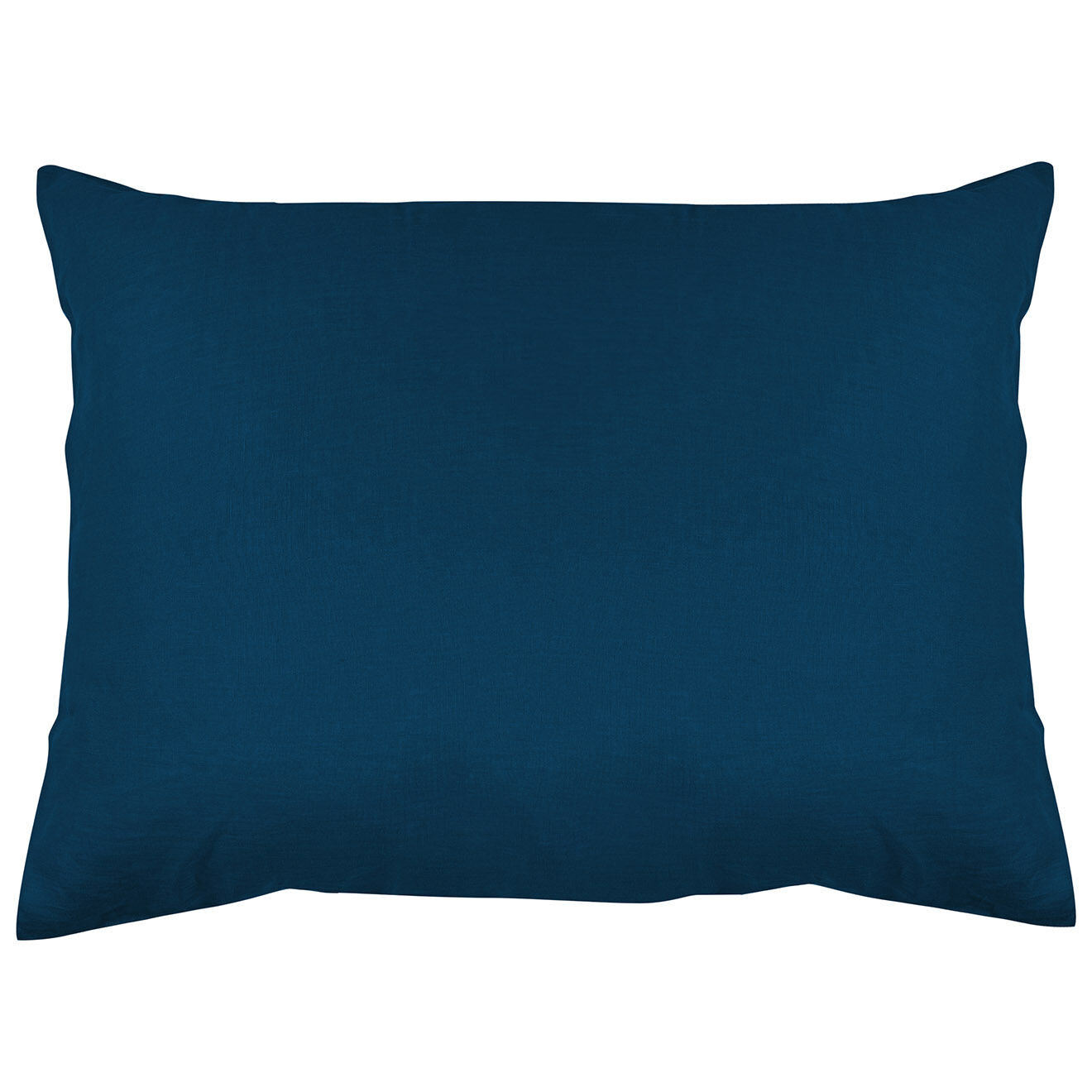 United by Perle de coton 2 Taies d'oreiller 100% Lin lavé lagon