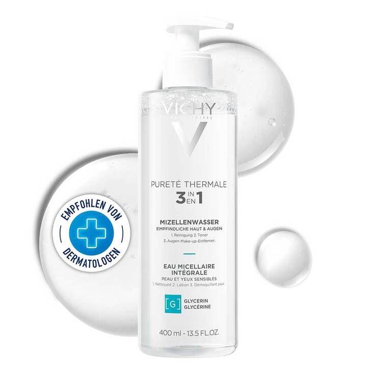 Vichy Purete Thermale Mineral Mizellen-Fluid sensitiv, 400 ml