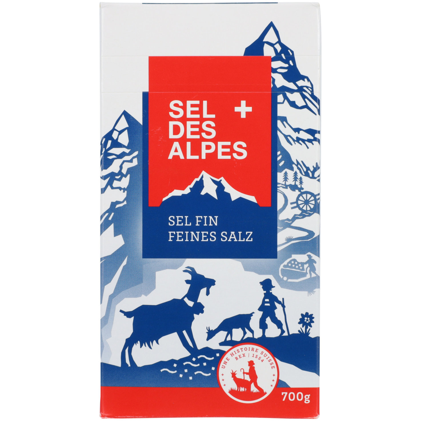 Sel des Alpes ohne Iod & Fluor