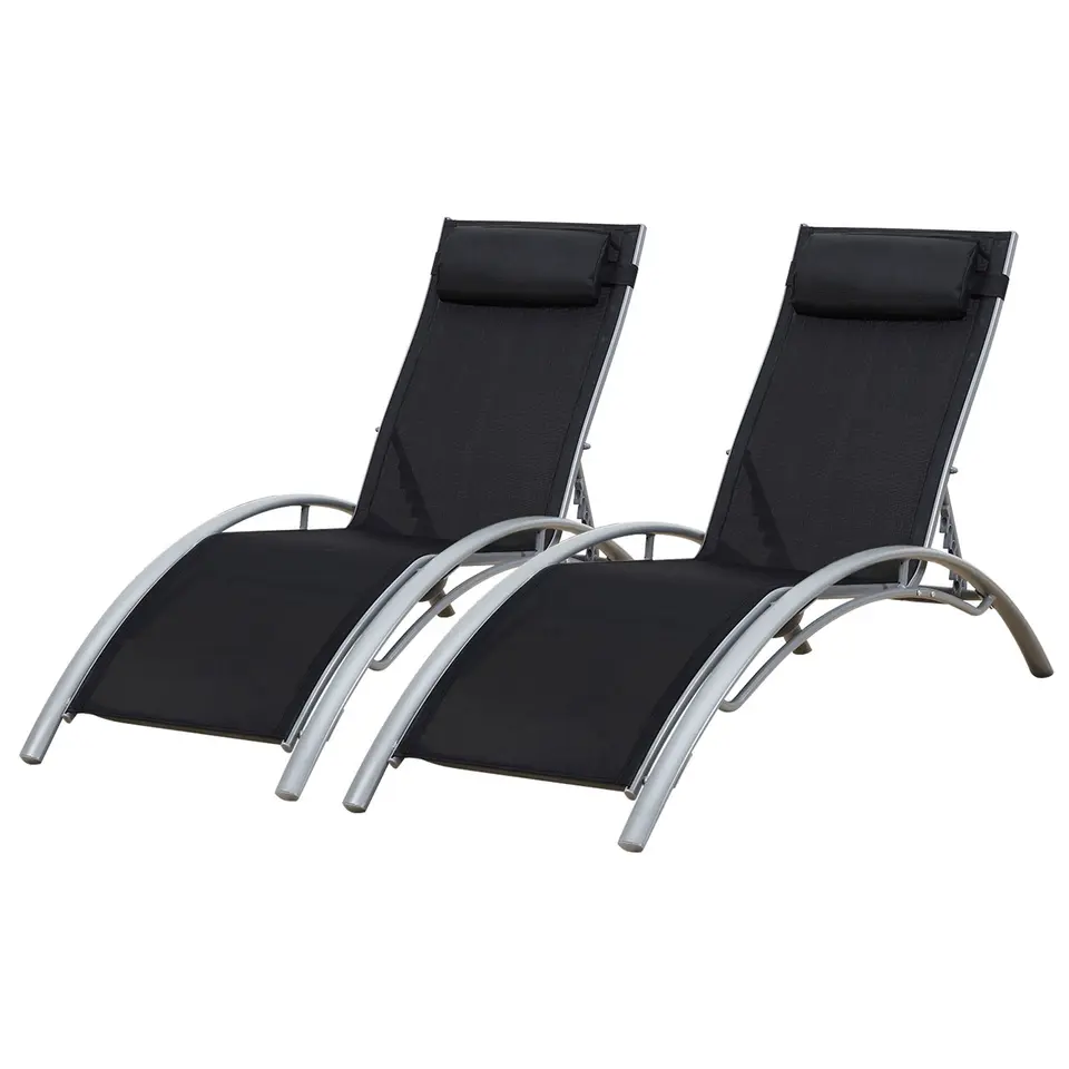 Happy Garden Transat GALAPAGOS - Zwart - Aluminium