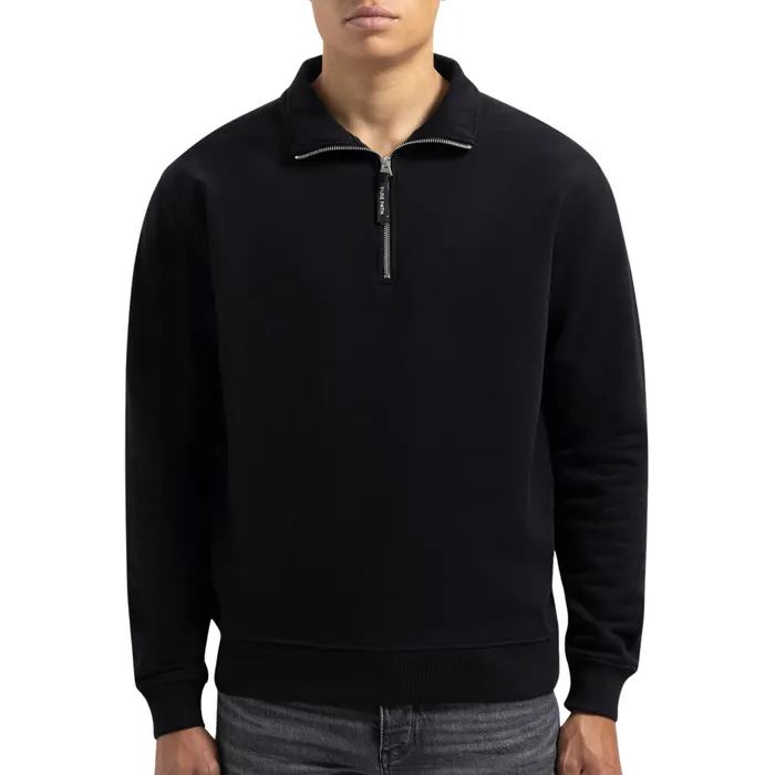 Pure Path Sideline Wordmark Halfzip Sweater Heren