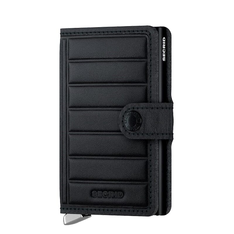 Secrid Premium Mini Wallet Emboss Lines Black