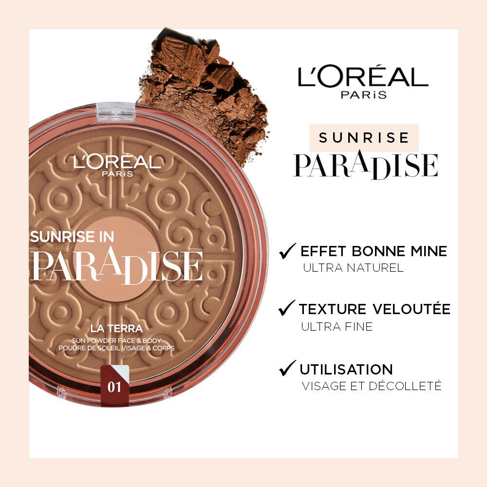 Poudre Bronzante La Terra Sunrise in Paradise - L'Oréal Paris