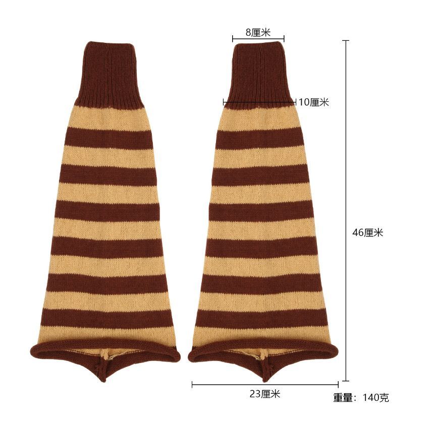 Bolgivy - Gestreepte beenwarmers