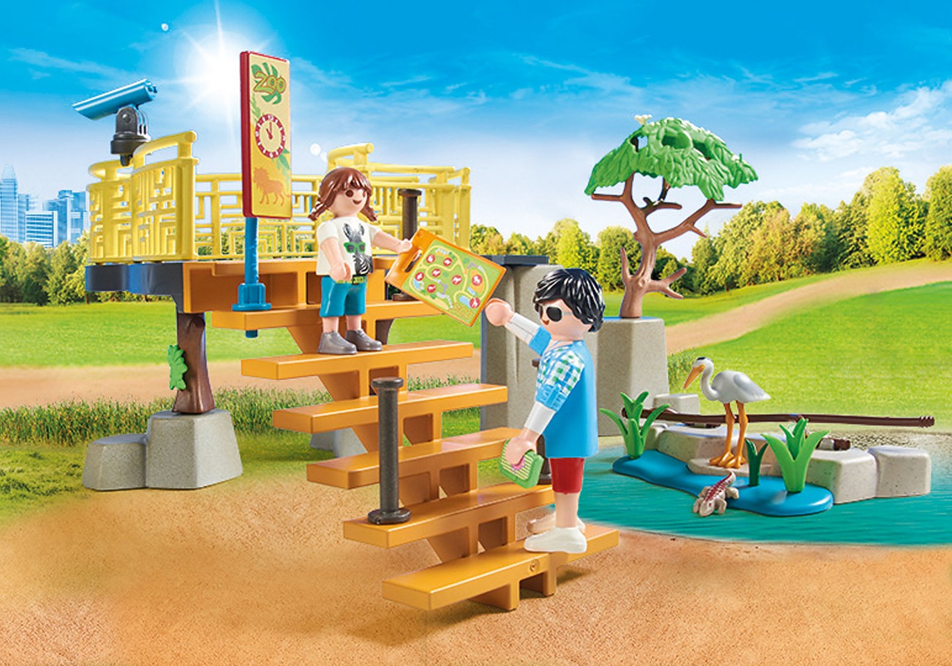 Playmobil - Udendørs Løveindhegning (71192)